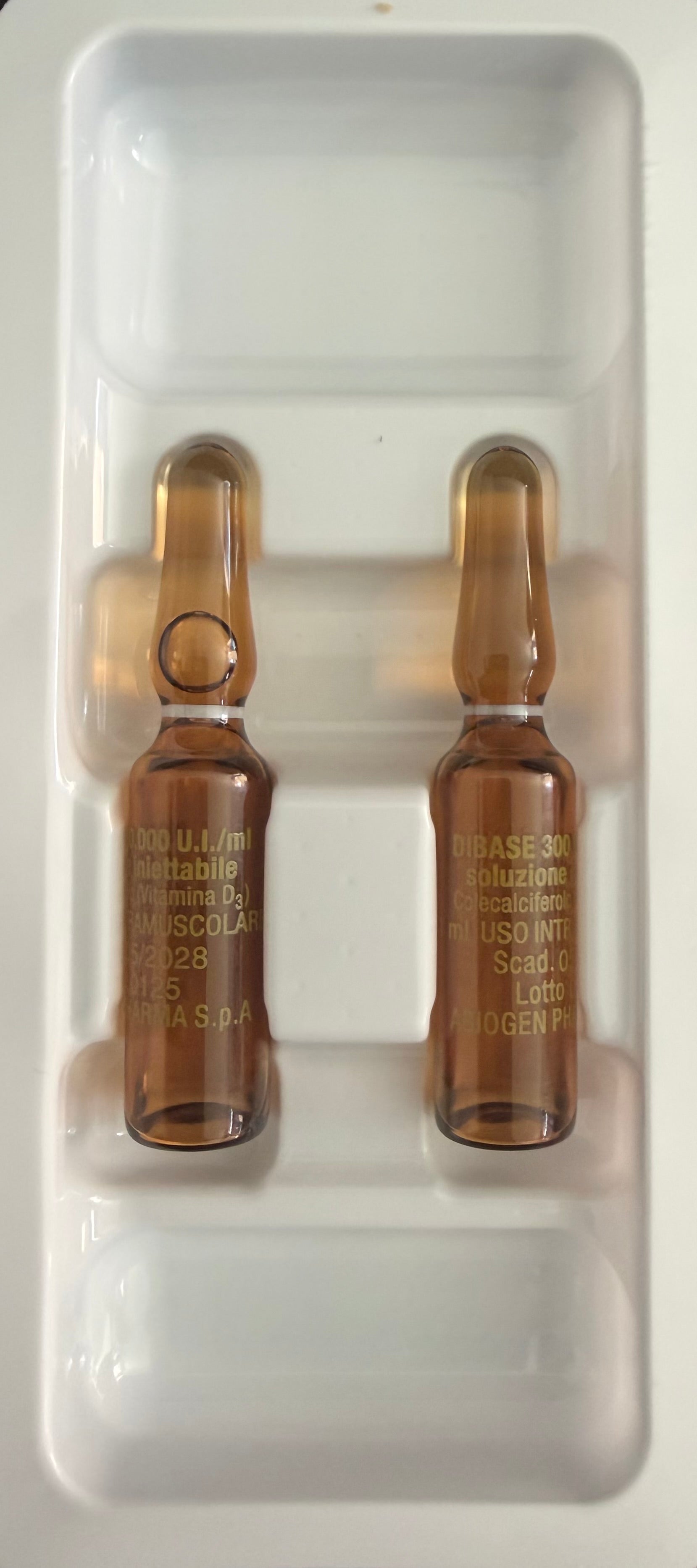 Dibase

300,000 IU/ml Injectable Solution – Vitamin D3 2x1ml Ampoules