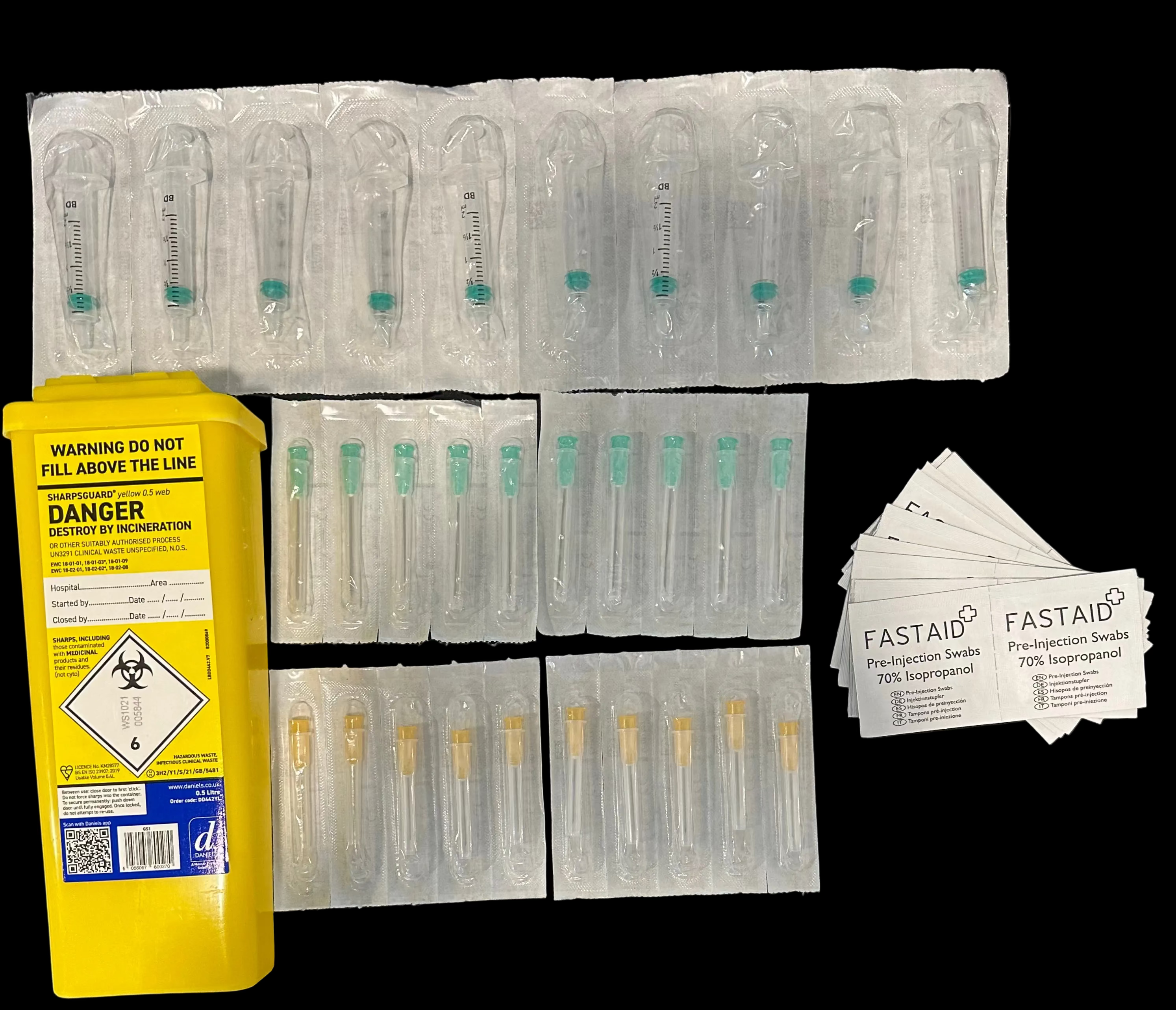 Vitamin Injection Kit x 10 - Home Injection Supplies | Vitamin Buddy UK